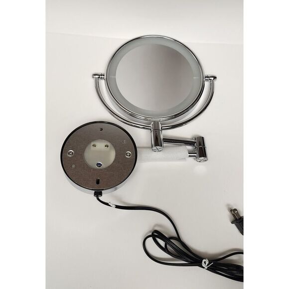 Cleaning and Bright Wall mounting Mirror Touch Screen 5X Amplifier arms Extended - Picture 9 of 11